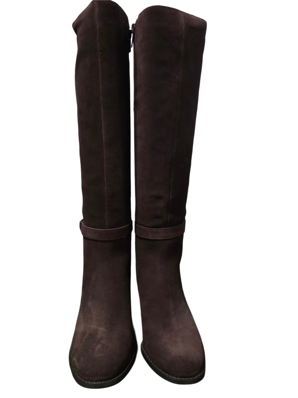 Vionic Valora Leather Knee High Boots NIB - Wide Calf - Chocolate Ganache - Picture 3 of 7